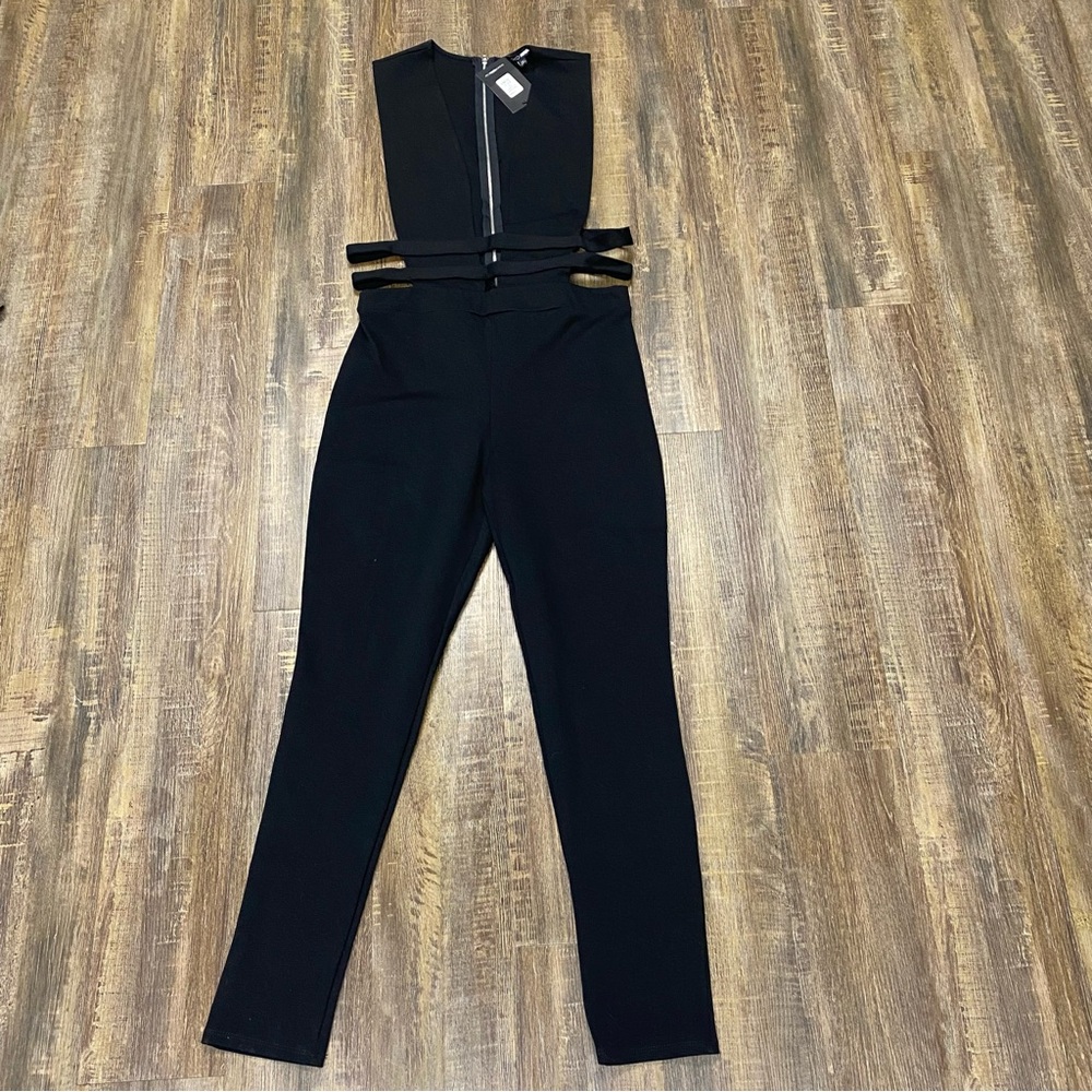 Fashion Nova Black 'Don't Call Me Up'‎ Jumpsuit - Picture 7 of 10
